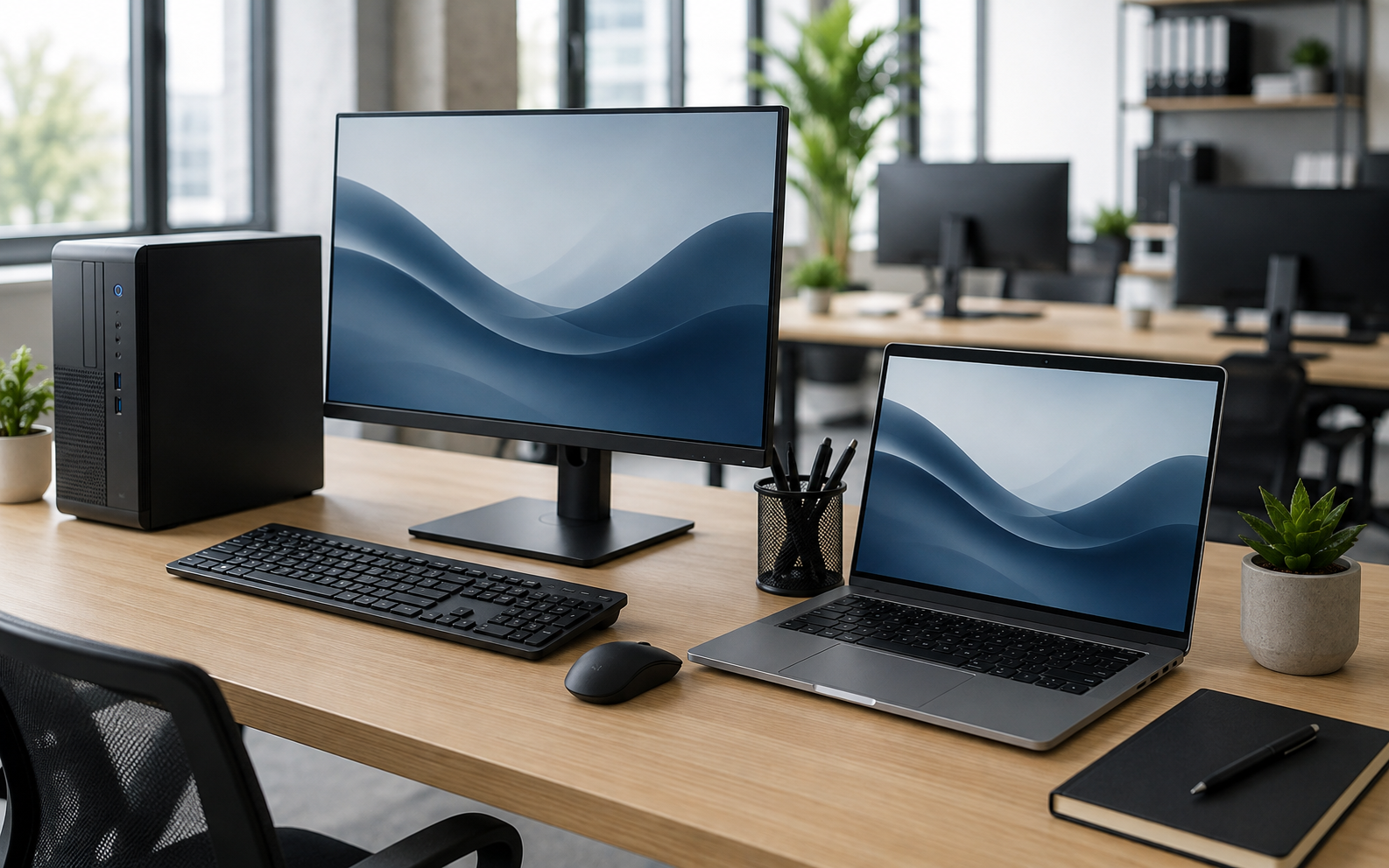 Business computers and laptops