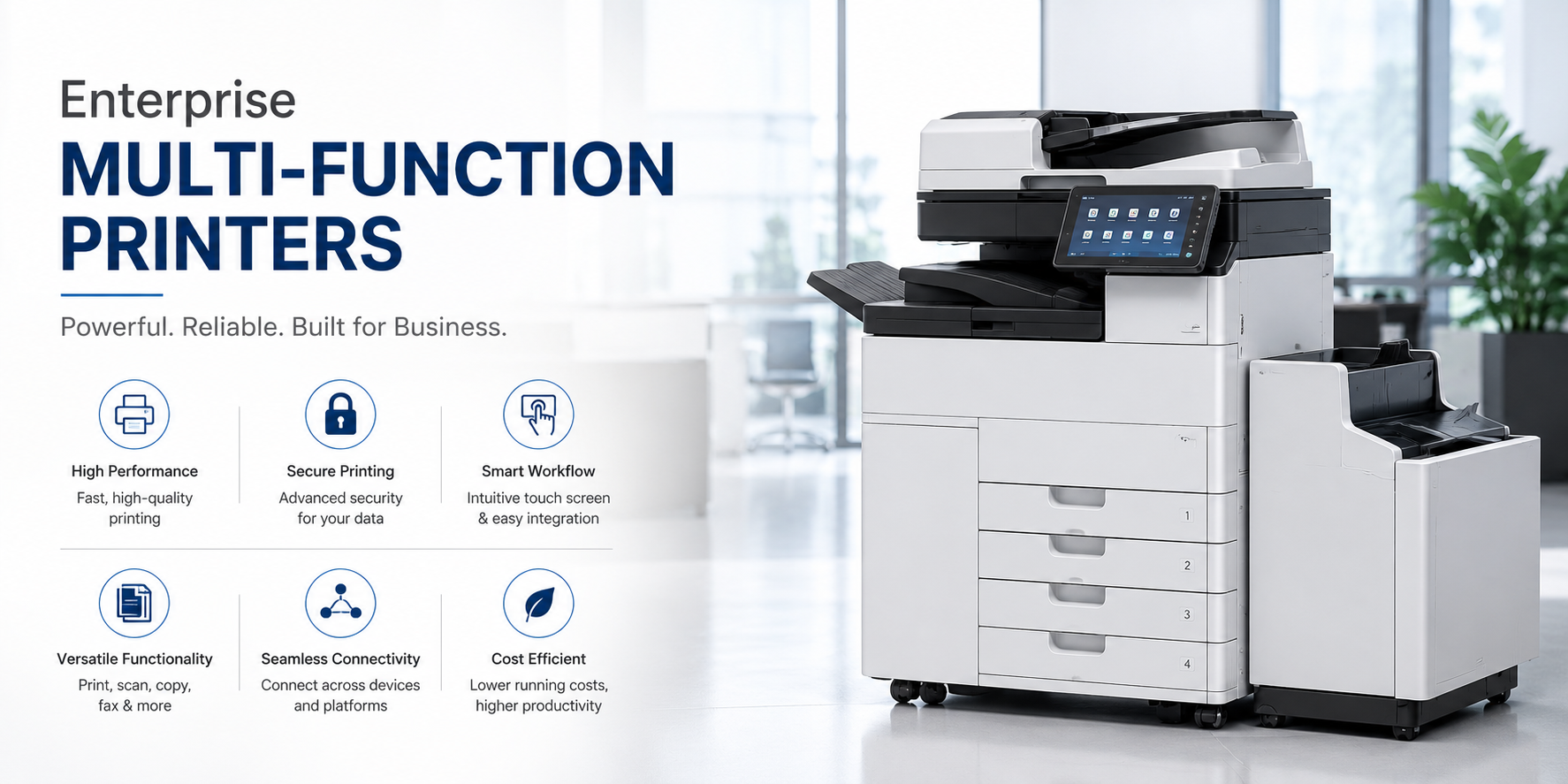 Office network laser printer